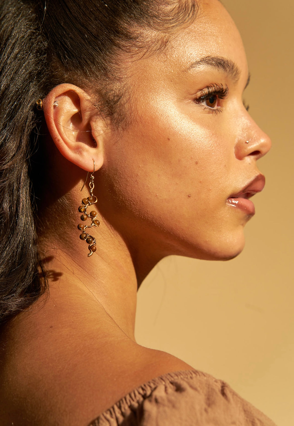 Tiger's Eye Earrings